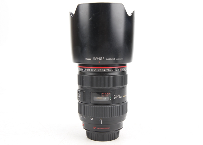 95新二手Canon佳能 24-70/2.8 L USM一代红圈镜头回收600836