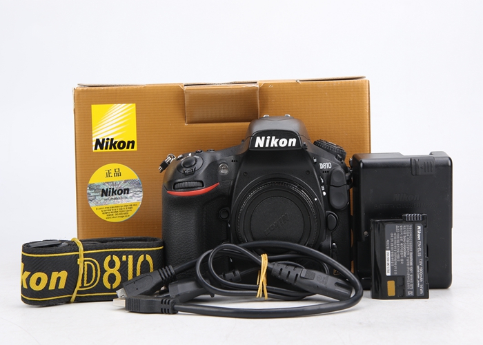 95新二手Nikon尼康 D810 单机 快门13782次回收500921 