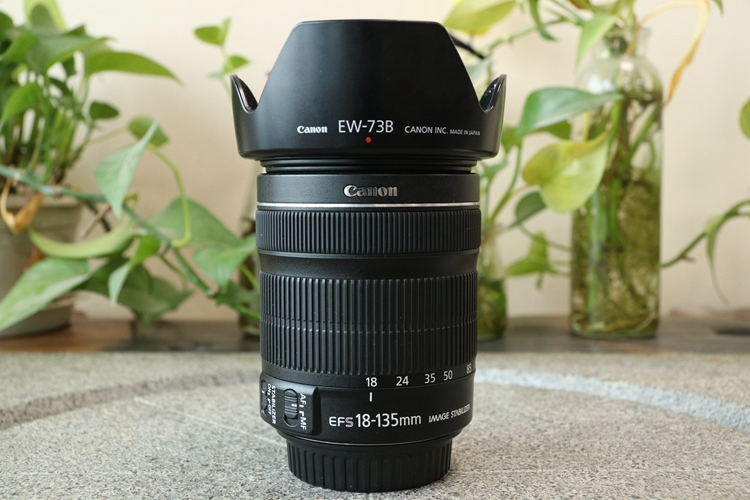 95新二手 Canon佳能 18-135/3.5-5.6 IS STM 变焦镜头回收 036154