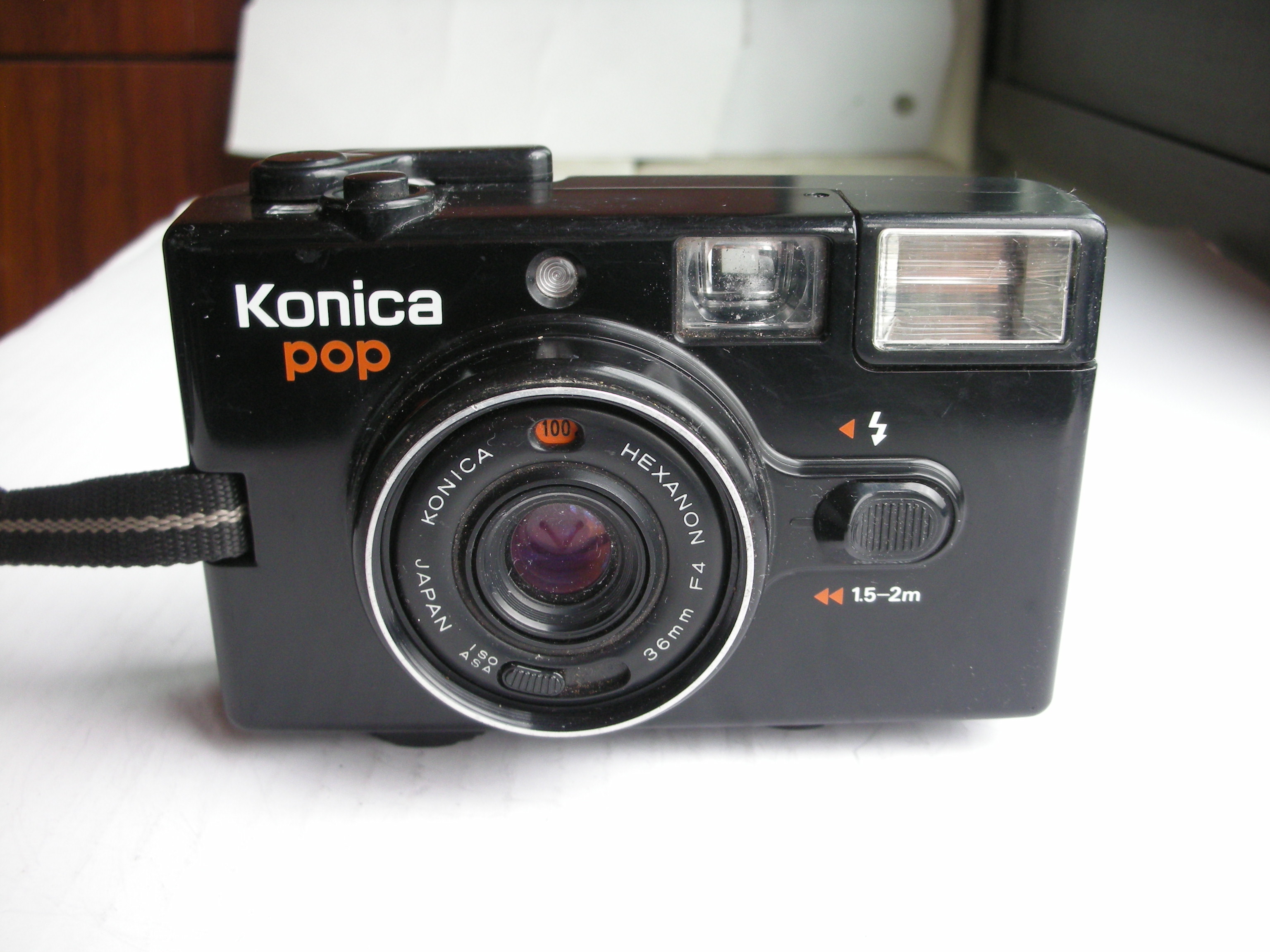 较新柯尼卡POP机械快门经典相机，收藏
