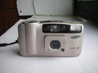 较新三星FINO45定焦镜头自动曝光便携式相机，收藏使用