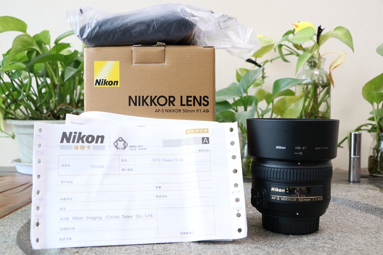 98新二手 Nikon尼康 50/1.4 G 标准定焦镜头回收576168
