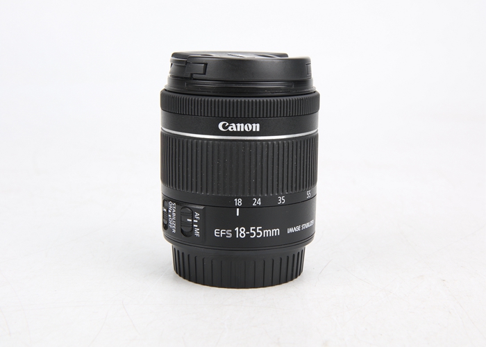 98新二手Canon佳能 18-55/3.5-5.6 IS STM 变焦镜头回收055326 