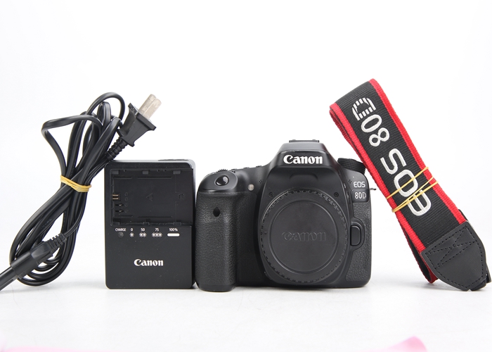 85新二手 Canon佳能 80D 单机 专业单反相机 002221