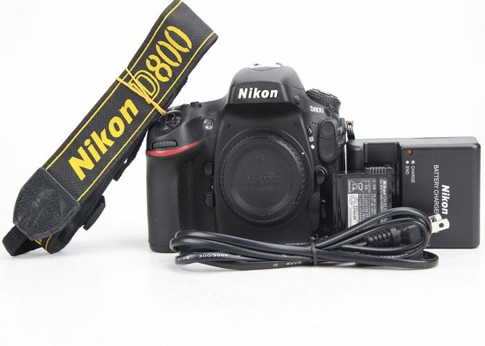 95新二手Nikon尼康 D800 单机 快门31476次回收 011297