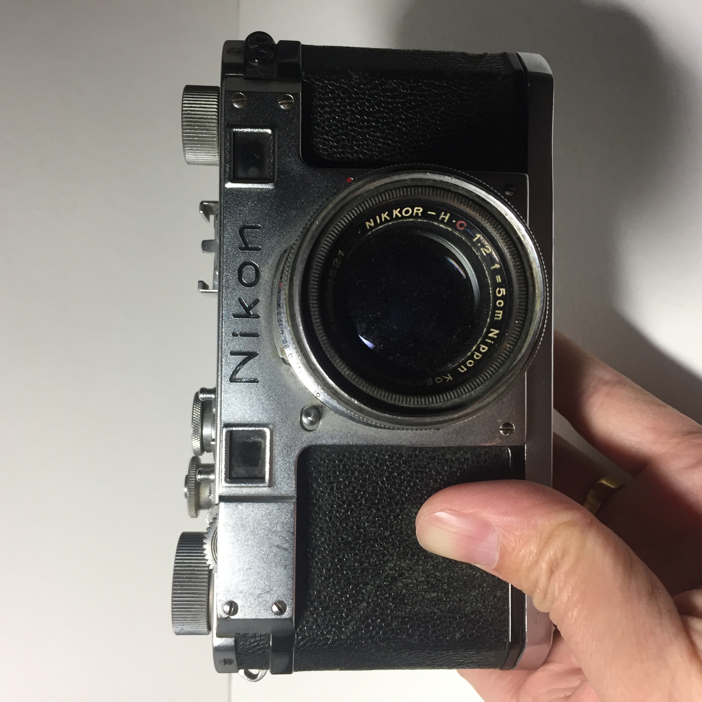 尼康第一代旁轴Nikon S + 50/2套机