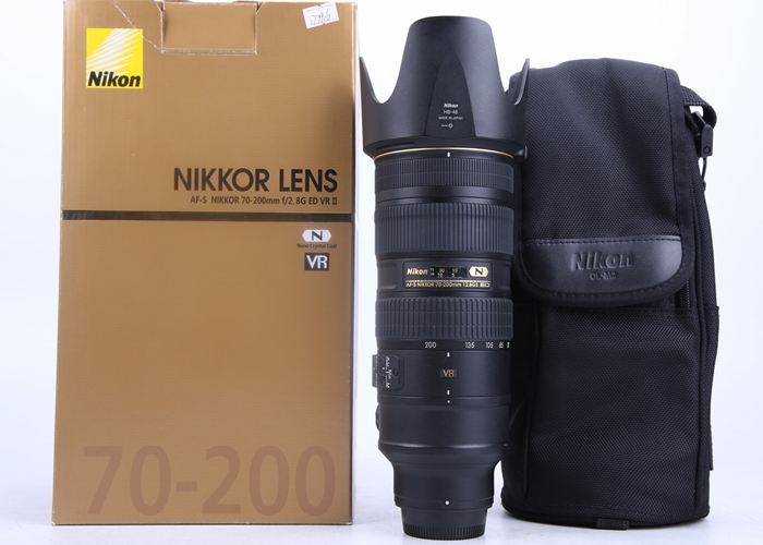 95新二手Nikon尼康 70-200/2.8 G VR II 大竹炮回收177916 
