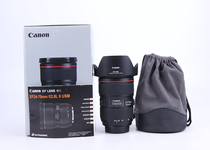 95新二手Canon佳能 24-70/2.8 L II USM二代镜头回收 000614
