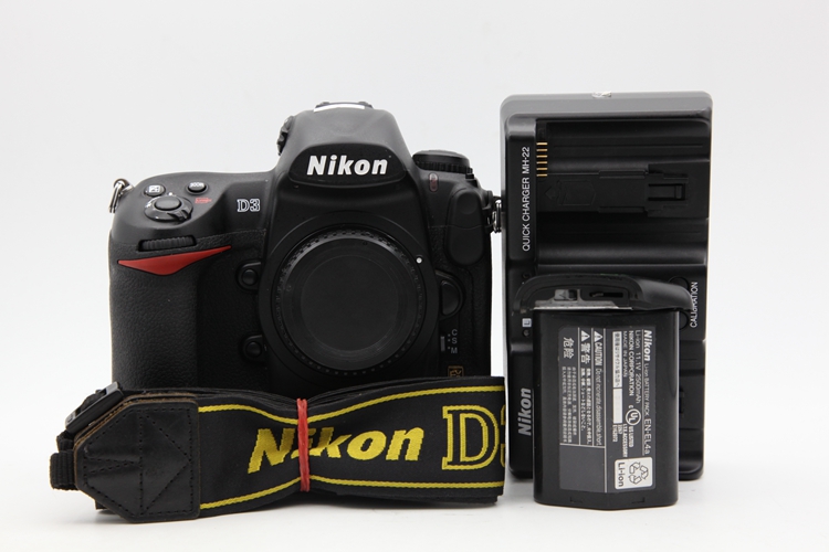 95新二手Nikon尼康 D3 单机 快门3700次回收 009961
