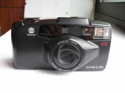 很新美能达ES90自动对焦便携式相机，收藏使用