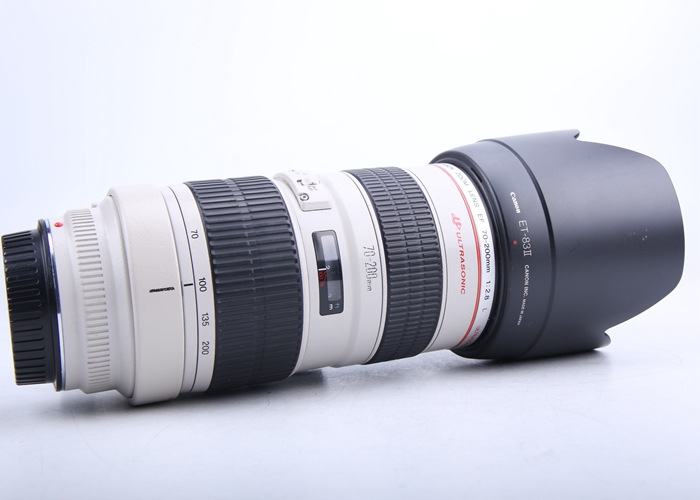 90新二手Canon佳能 70-200/2.8 L 小白变焦镜头回收 067980