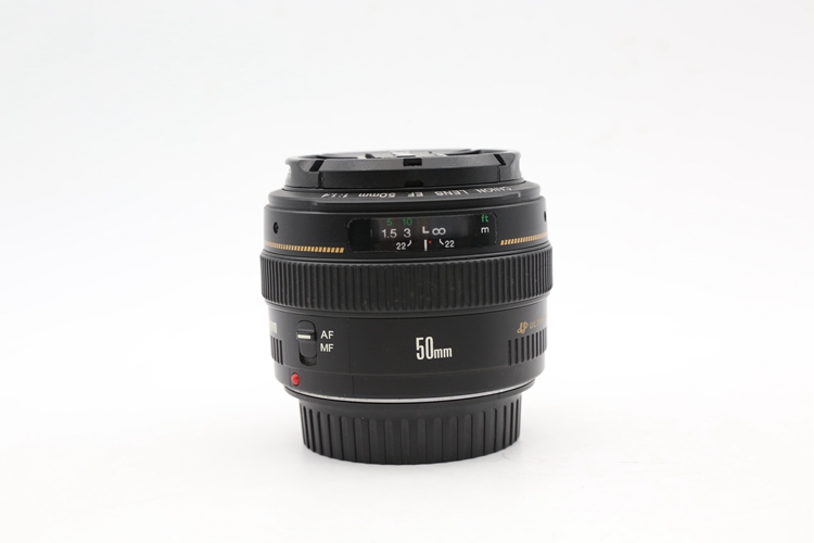 95新二手 Canon佳能 50/1.4 标准定焦镜头回收 984363