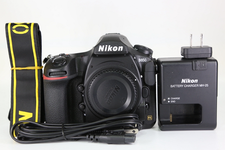 95新二手 Nikon尼康 D850 单机 高端单反 快门3374次回收000991