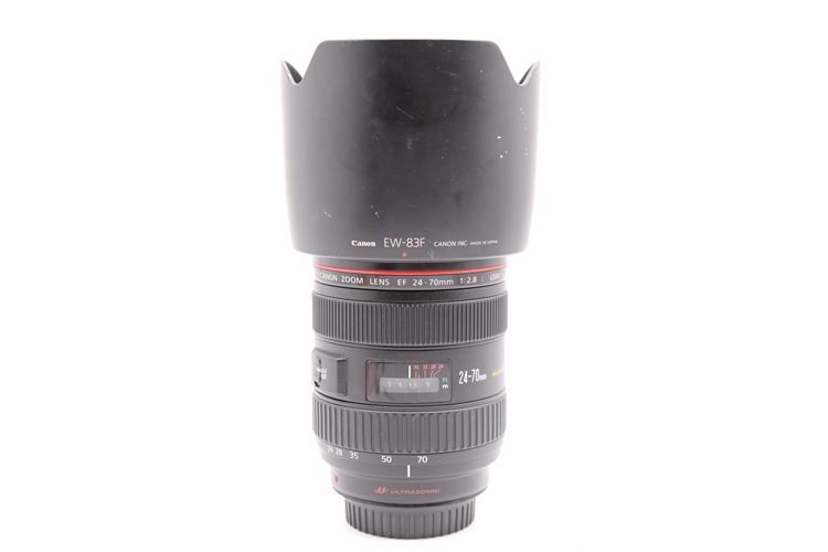 95新二手Canon佳能 24-70/2.8 L USM一代红圈镜头回收873497