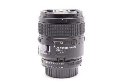 93新二手Nikon尼康 60/2.8 D AF Micro 微距镜头回收071297