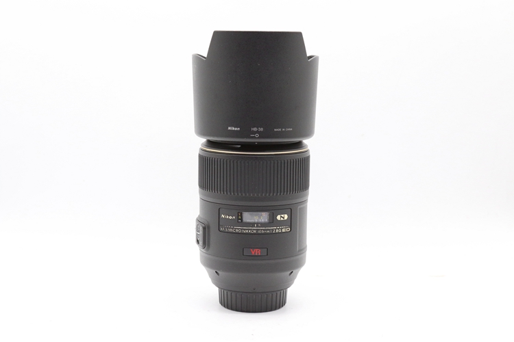 95新二手Nikon尼康 105/2.8 G ED VR 百微镜头回收 608219