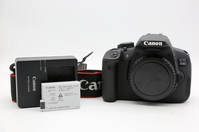 96新二手 Canon佳能 700D 单机 专业单反相机回收 004959