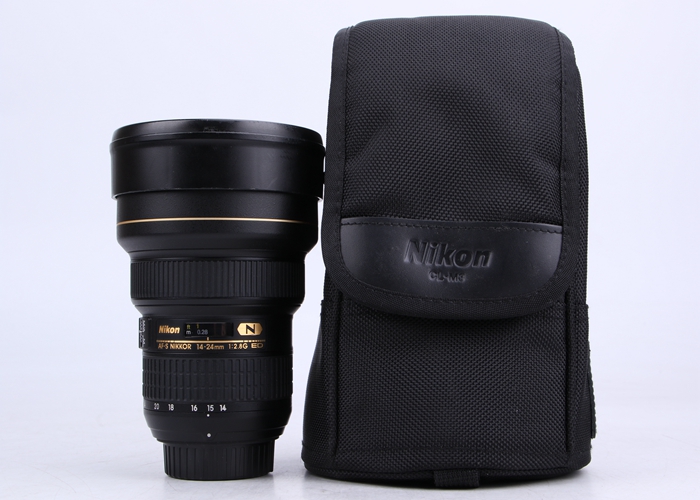 93新二手Nikon尼康 14-24/2.8 G ED 广角镜头回收 370425