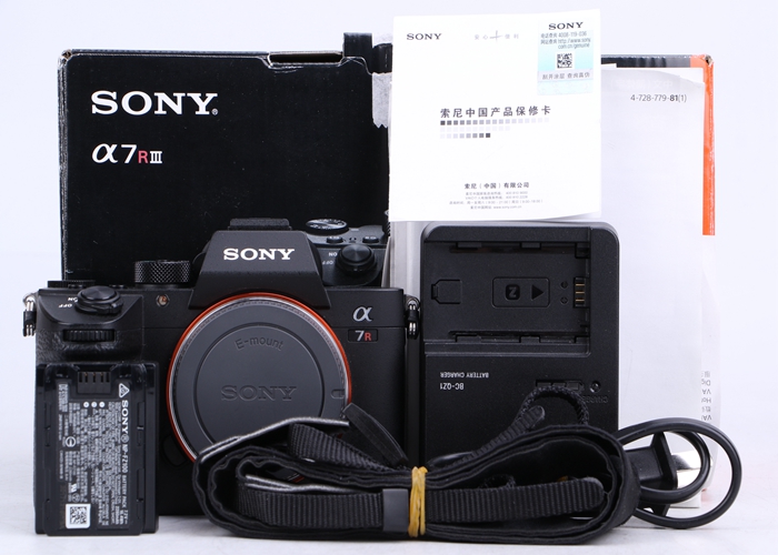 96新二手 Sony索尼 A7R3 单机 微单相机回收 081727