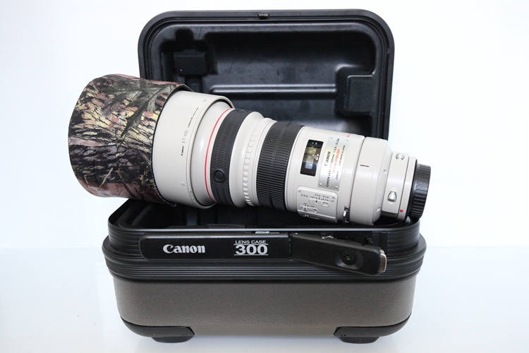 90新二手Canon佳能 300/2.8 L IS USM 328防抖镜头46683回收