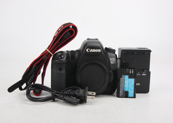 90新二手Canon佳能 6D 单机 高端单反相机回收004796