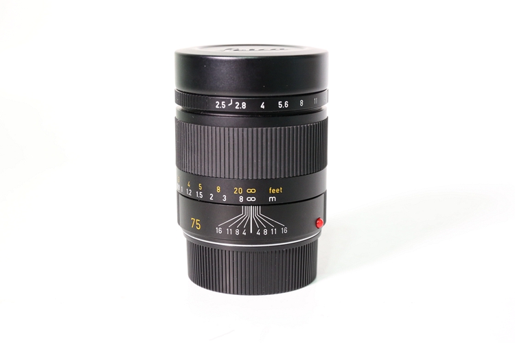 95新二手 Leica徕卡 75/2.5 SUMMARIT-M M口回收065450