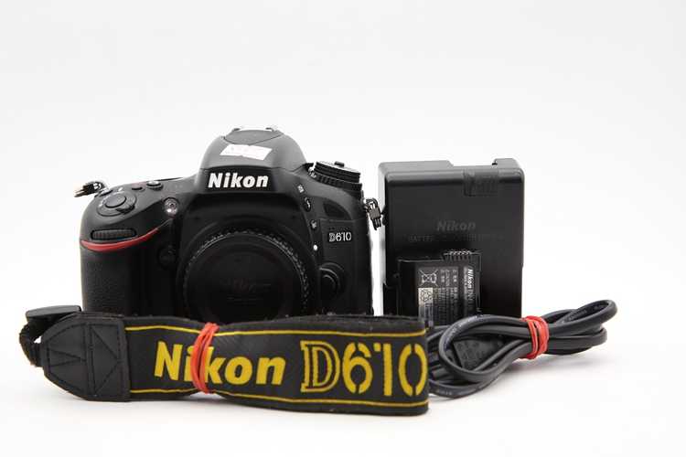 95新二手Nikon尼康 D610 单机 快门21218次 回收059345