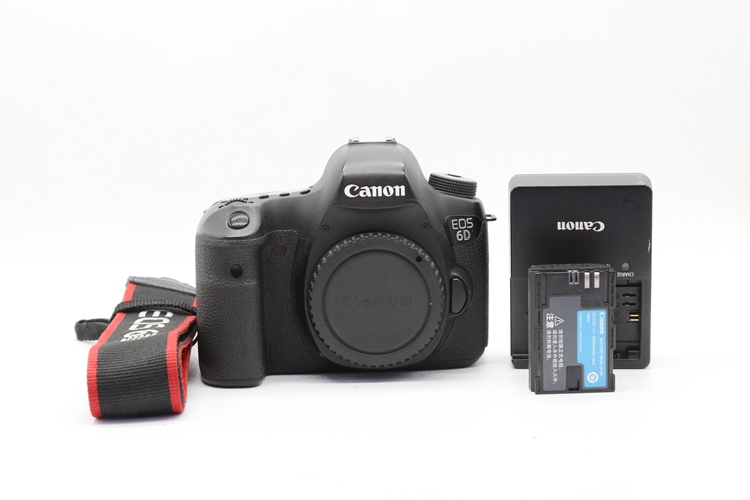93新二手Canon佳能 6D 单机 高端单反相机 回收1001370	