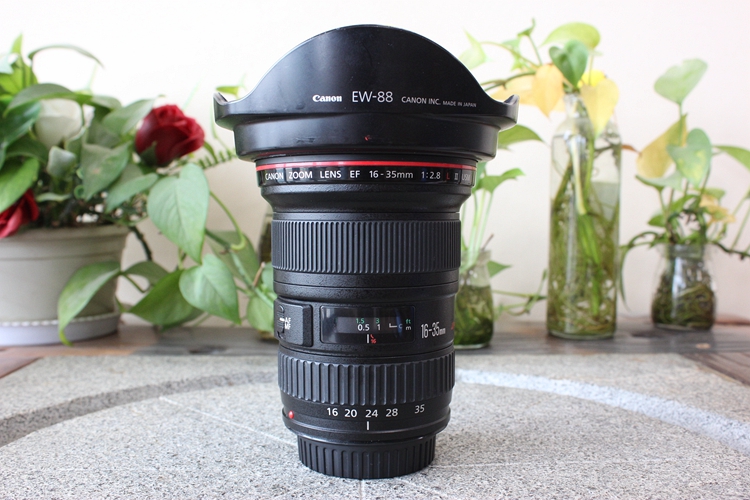 95新二手 Canon佳能16-35/2.8L II USM二代变焦红圈镜头 492807