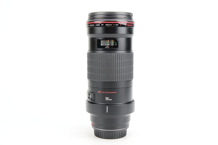 90新二手 Canon佳能 180/3.5 L 微距 长焦镜头回收 29570