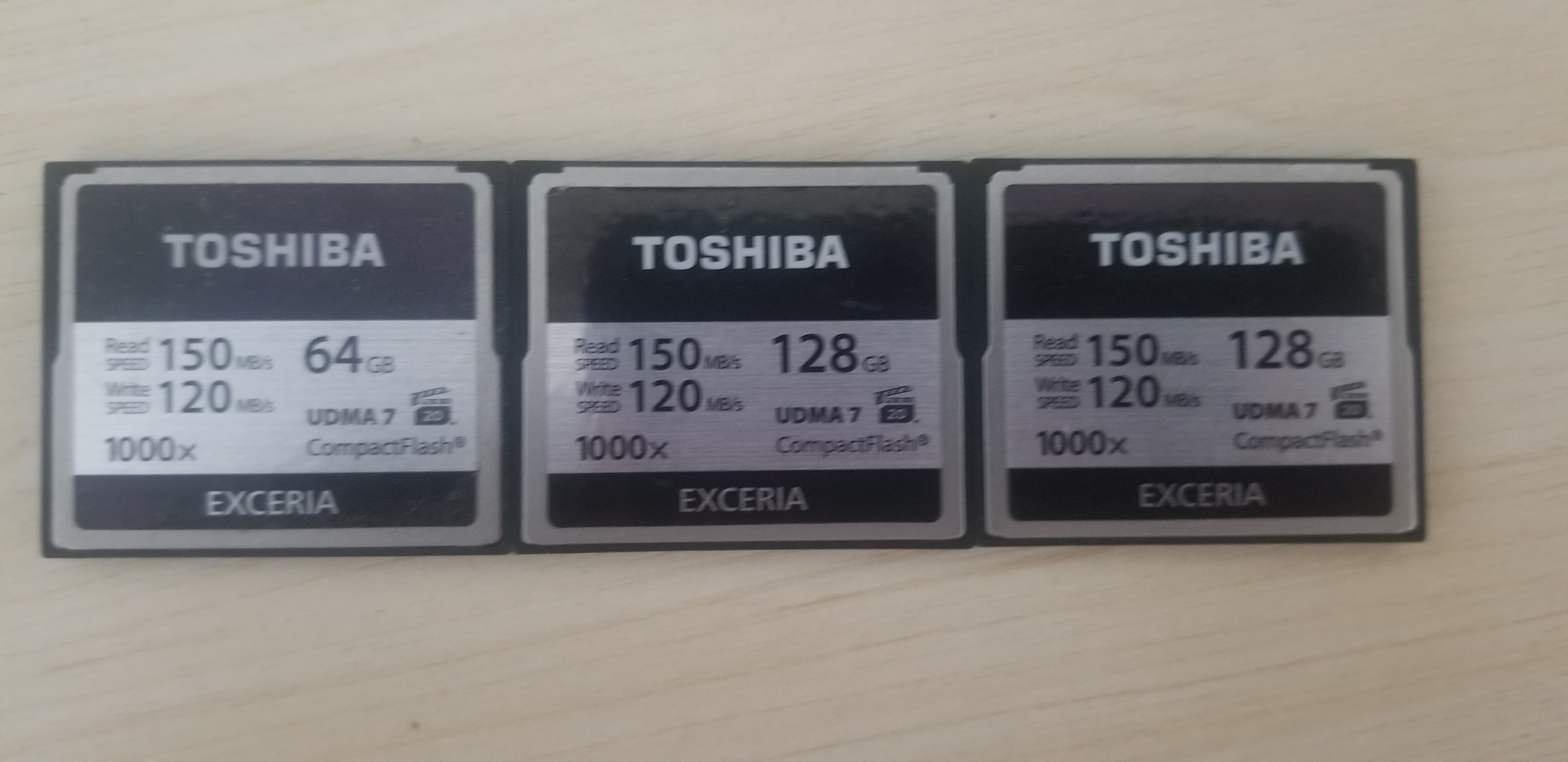 东芝 EXCERIA 1000X（128GB）/CF-128GTR8A