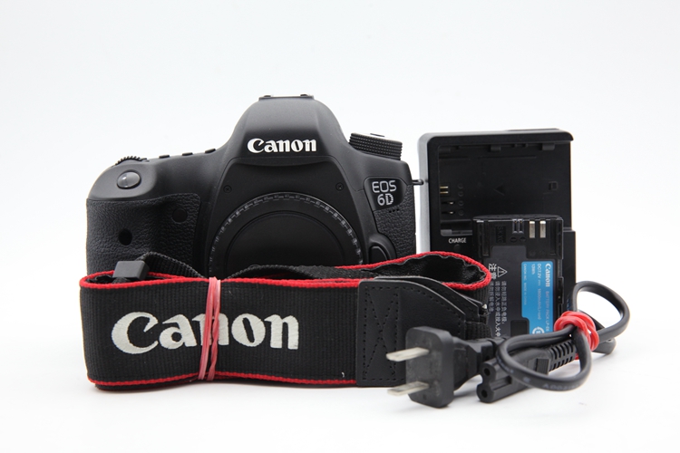 95新二手Canon佳能 6D 单机 高端单反相机 回收006642