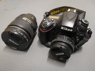 尼康 D610+24-120 F/4G镜头+50 1.8D镜头