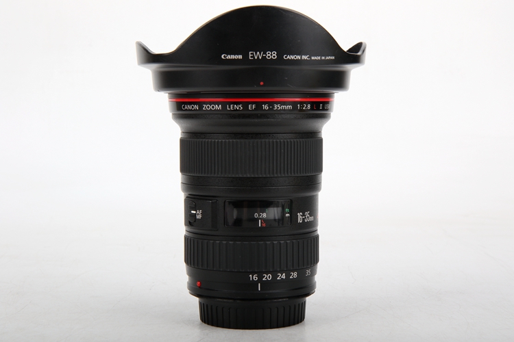 95新二手 Canon佳能 16-35/2.8 L II二代 红圈镜头回收 745921