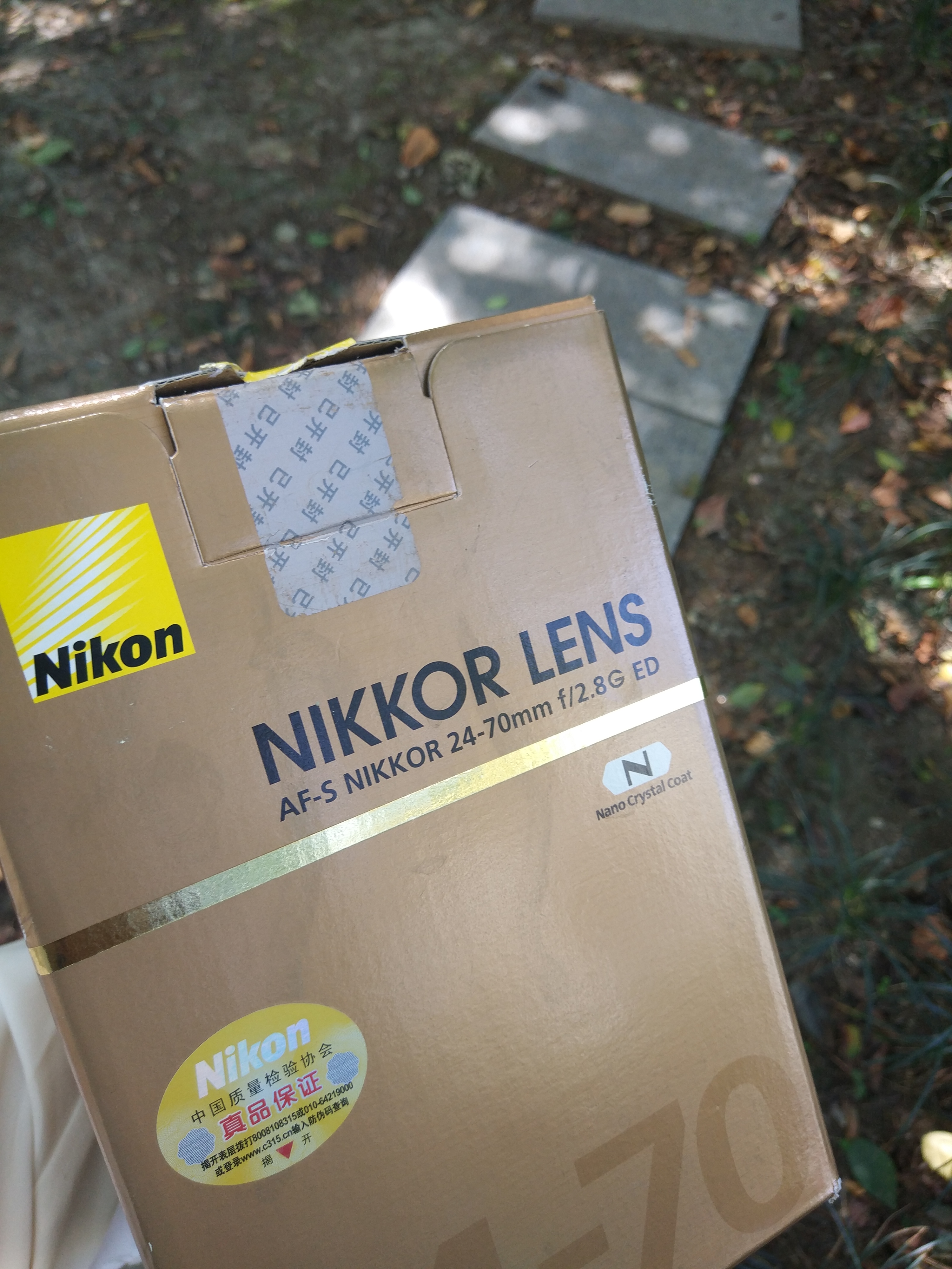 尼康 镜头 AF-S NIKKOR 24-70mm f/2.8G ED