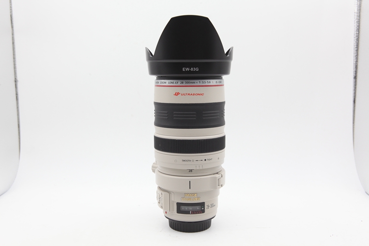 95新二手Canon佳能 28-300/3.5-5.6 L IS USM单反镜头回收 55005