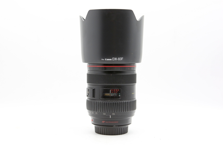 85新二手Canon佳能 24-70/2.8 L USM一代红圈镜头回收081770
