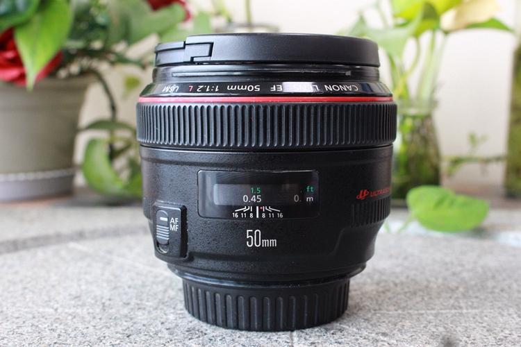 95新二手 Canon佳能 50/1.2 L USM 定焦镜头回收621453