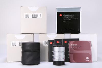 全新Leica徕卡 50/1.4 Summilux-M M口 银色镜头专业数码