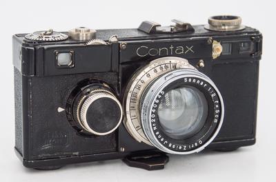 德国蔡司Contax I 黑漆135胶片旁轴相机
