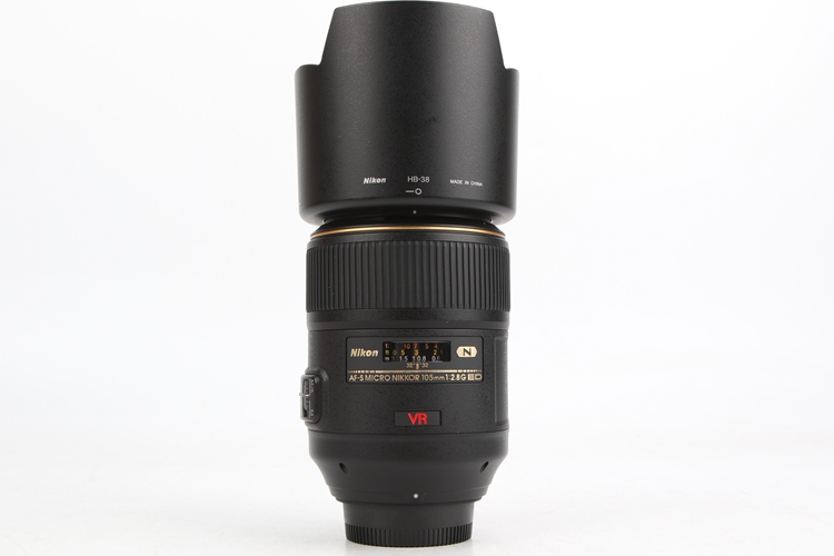 95新二手Nikon尼康 105/2.8 G ED VR 百微镜头回收203106