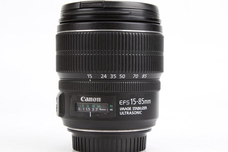 95新二手Canon佳能 15-85/3.5-5.6 IS USM变焦镜头回收500908