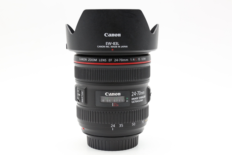 95新二手 Canon佳能 24-70/4 L IS USM变焦镜头回收004998