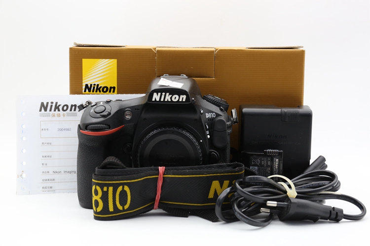 95新二手Nikon尼康 D810 单机 快门10500次回收 004982