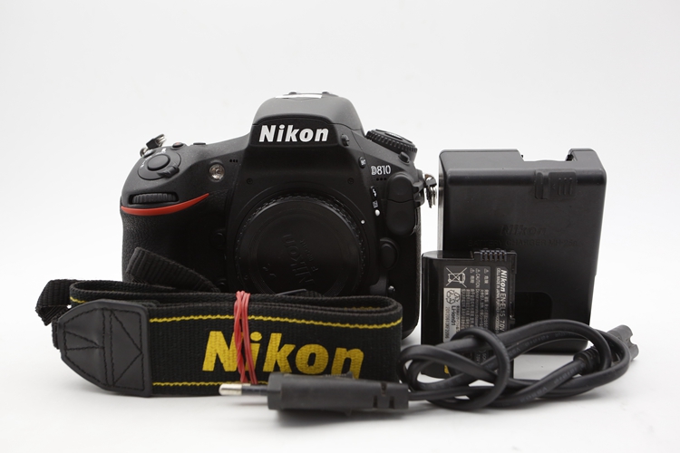 95新二手Nikon尼康 D810 单机 快门21843次回收 002496