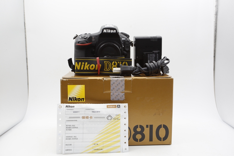 95新二手Nikon尼康 D810 单机 快门19871次回收 064411