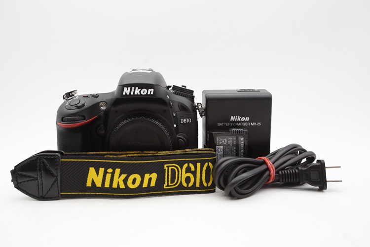 97新二手Nikon尼康 D610 单机 快门6728次回收 055835