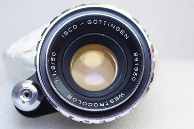 稀土镜片德国 ISCO WESTROCOLOR 50/1.9 斑马版手动镜头EXA口
