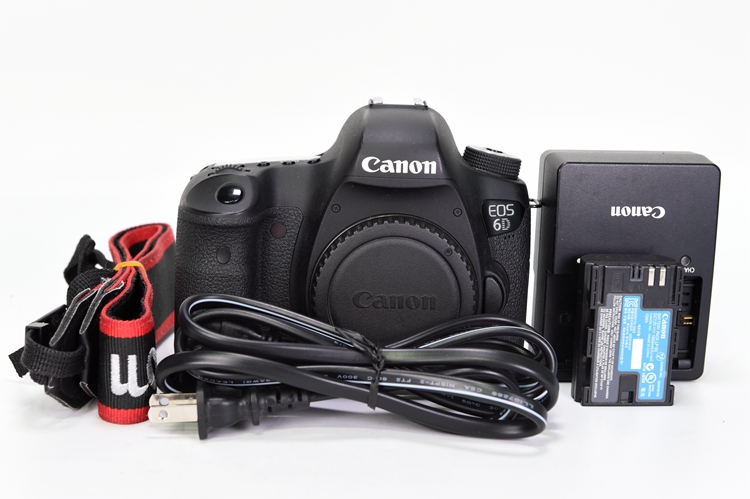 95新二手Canon佳能 6D 单机 高端单反相机 回收51002278	