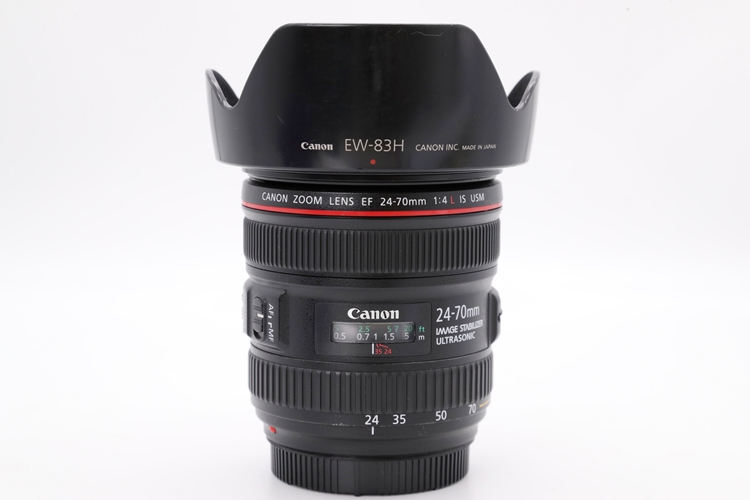 93新二手 Canon佳能 24-70/4 L IS USM变焦镜头回收83001508
